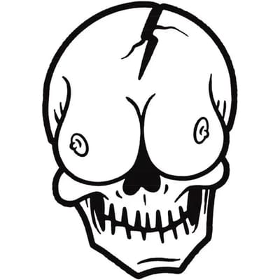 Motorfiets stickers Lethal Threat Lolo