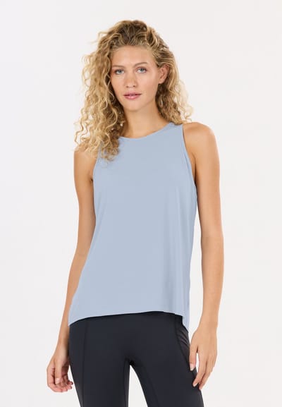 ATHLECIA - mota w slub top - Training singlet dames - Lichtblauw