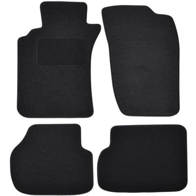 Tapis de sol - Toyota - Celica - Velours noir - 4 pièces - Ajustement précis