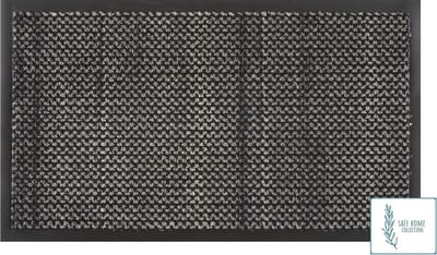 MD Entree - Deurmat - Schoonloopmat met antibacteriële werking - SAFE HOME COLLECTION - Bink Bronze - 45 x 75 cm