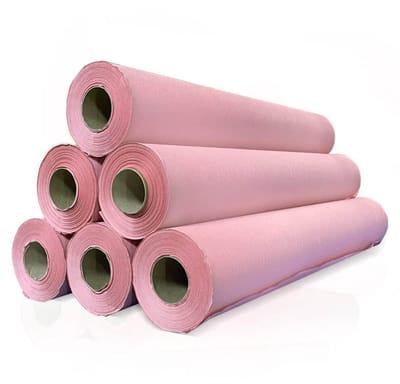 6x Recycled Onderzoekspapier Rol voor Massagetafel en Beautytablet - Zacht & Hygiënisch