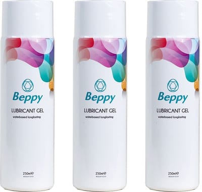 Beppy Comfort Gel 250ml x 3 stuks - Waterbasis Glijmiddel!