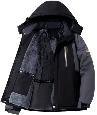 Winterjas Heren - Parka - Winter - Jas - Volwassen - Stijlvol - Legergroen - L