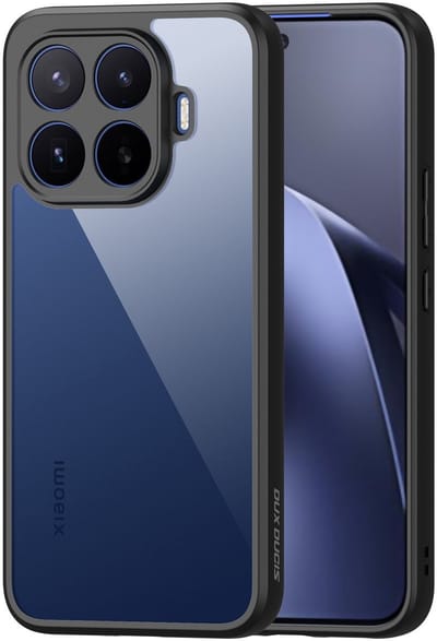 Dux Ducis Hoesje - Geschikt voor Xiaomi 17T Pro Hoesje - Dux Ducis Aimo Series - Transparant TPU Back Cover - Zwart