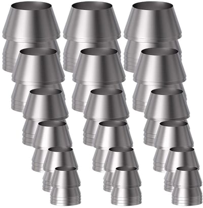Dailygoods- Bijlen Set - 18 Stuks - Hamerwiggen/Bevestiging - Robuust/IJzer - Compact - Voor Houtbewerkers/Bouwvakkers - Comfortabel Werk