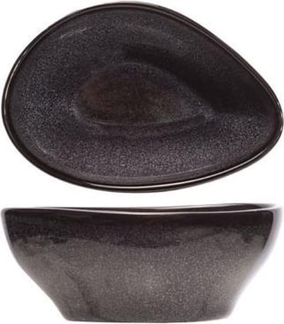 Black Granite Schaaltje 12x9xh5cmdriehoekig