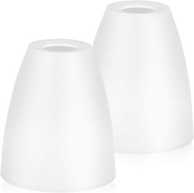 Herbruikbare Plastic Lampenkappen voor Tafellampen - Elegante Witte Lampenschermen voor Woonkamer, Slaapkamer en Kantoor - Duurzaam en Multifunctioneel Ontwerp