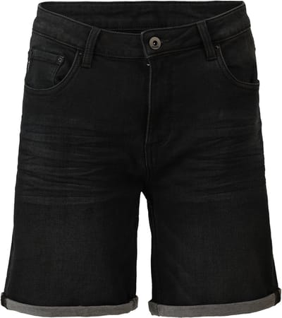Brunotti - Hangtime - Korte Broek Black - Jog Wear Korte Broek Heren - Denim Look - XL