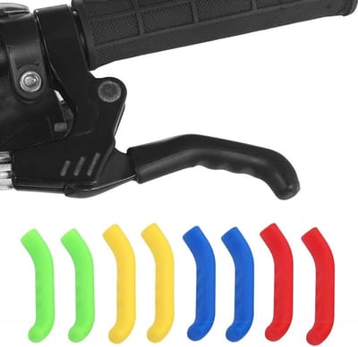 Remhendel met Siliconen Handgrepen in 5 Kleuren - Waterdichte, Antislip Fietsaccessoires voor Vervanging van Onderdelen en Verbeterde Grip