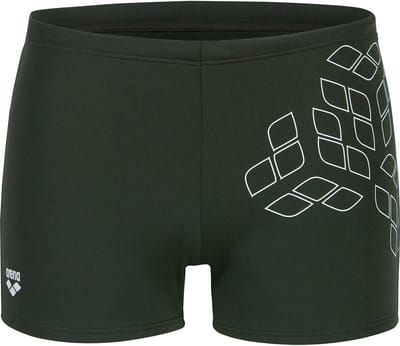 Arena Kikko Graphic Zwemshort Heren - Sage / Wit | Maat: 80