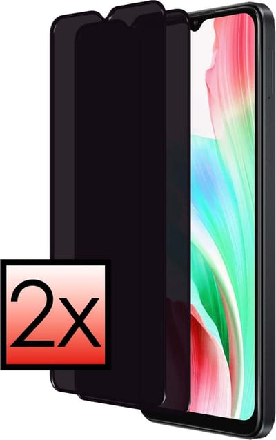 Screenprotector - 2 Stuks - Geschikt voor OPPO A38 - Privacy Filter - Beschermglas - Gehard Glas - Tempered Glass - Screen Protector - Anti Spy - Full Display Cover