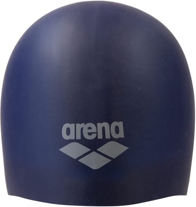 Arena Lang Haar Badmuts Navy