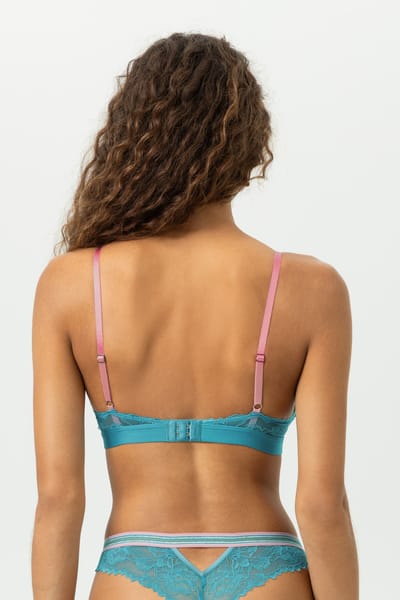 Mey Poetry Style Triangel BH Teal Dream Blauw XL
