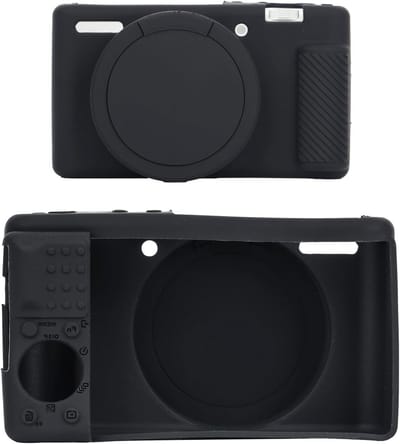 Dailygoods - Zachte Siliconen Cameratas voor Sony ZV-1 - Krasbestendige Beschermhoes