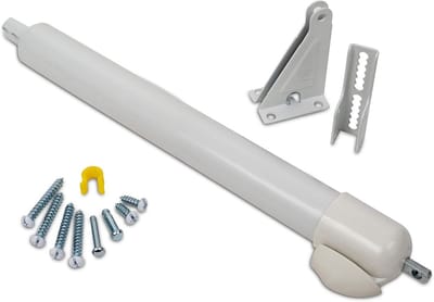 Pneumatische Deurdranger - Stormdeurdranger Hordeurdranger - Deuren Sluiten - Touch-N-Hold Functie - 292 cm - Wit