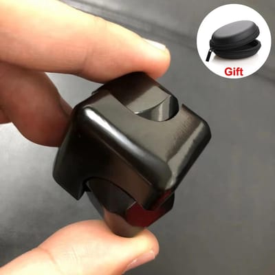 Metalen Kubus Roterende Vingertop Gyroscoop Fidget Anti Stress Speelgoed Volwassene Kantoor Huis Reizen Draagbare Spinner Speelgoed Kerstcadeaus