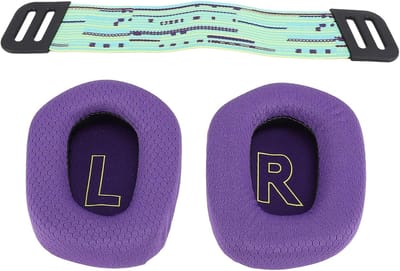 Comfortabele Oorkussens en Hoofdbandvervanging voor Gaming Headsets, Geschikt voor G733 en G335, Ideaal voor Langdurig Gebruik en Geluidsisolatie (PAARS)