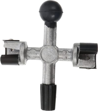 Accupool Reiniger - Batterij Gereedschap - Auto Onderhoud - Multifunctioneel 4-in-1 - 12 x 10.5 x 2.7 cm - Zilver