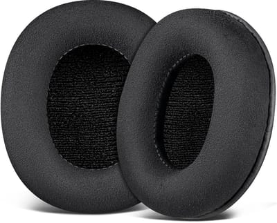 Dailygoods - SOULWIT Micro Suede Vervangende Oorkussens voor Sony MDR-7506 MDR-V6 MDR-V7 MDR-CD900ST Monitor Hoofdtelefoon, Earpads Cushions met Schuim met Hoge Dichtheid
