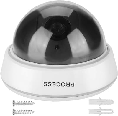 Nep Beveiligingscamera - Dummy Camera - Buitenbeveiliging - Duurzaam en Stevig - 1 Volt - Zwart