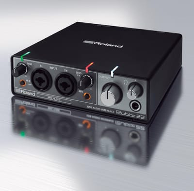Roland Rubix22 Audio Interface – 2‑In/2‑Out USB Interface – Inclusief Software & Monitor‑Controlling