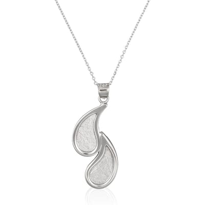 Orphelia Dames 925 Sterling Zilveren Ketting met Hanger - Zilver ZH-4699