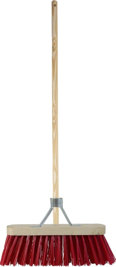Betra Buitenbezem - FSC hout - kunstvezel - hard - 30 x 120 cm