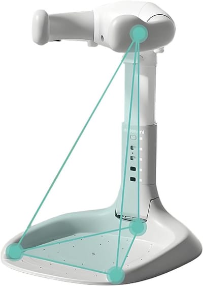 Baby Douche Stoel - Baby Badhouder - Baby Wassen - Verstelbare Ondersteuning - 49 x 15 x 15 cm - Grijs