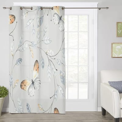 Lavendel Achtergrond Raamgordijnen Voor Woonkamer Slaapkamer Luxe Modern Keukengordijnen Stoffen Draperieën 135W x 115H(cm) x1