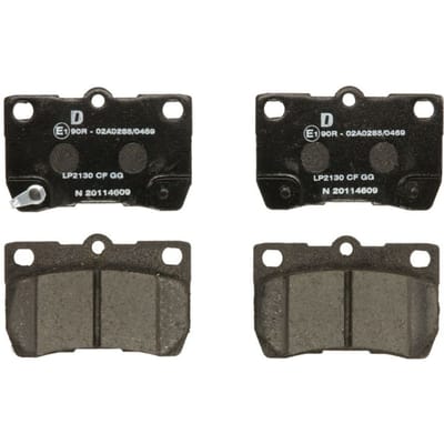 Remblokset DELPHI LP2130, achter