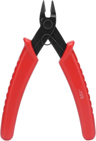 Diagonale Tang - Draadstripper Krimptang - Elektricien Werk - Hoge Hardheid - 130 mm - Grijs