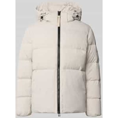 Regular fit donsjack met capuchonkraag