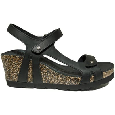 Panama Jack Sandaal Varel B1 Napa Grass Black Zwart