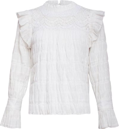 Smashed Lemon - Jeanne Top - white - 22083-000-L