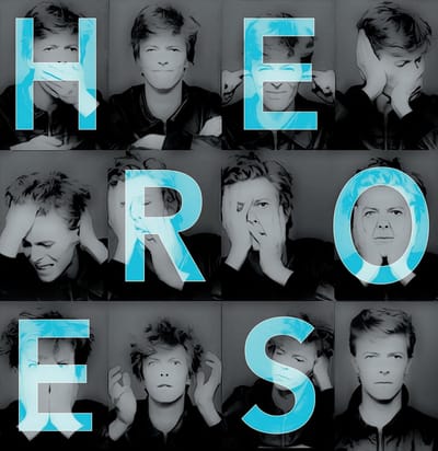 David Bowie Heroes FM Radio Uitzendingen Vinylplaat Blauw