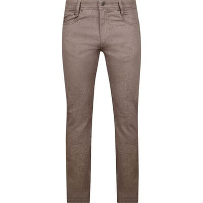 Mac Broek Arne Melange Bruin - Maat W 29 - L 32 - Heren - Five-pocket broek