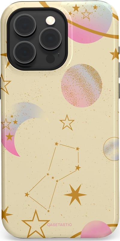 Casetastic Hoesje Geschikt voor Apple iPhone 15 Pro Max Magsafe - Stijlvolle Beschermende Duo-layer Case - Zomerse nacht