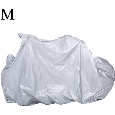 Waterdichte regenjas, regenhoes, stofwerende bescherming voor fiets, scooter en motorfiets (XL) gray