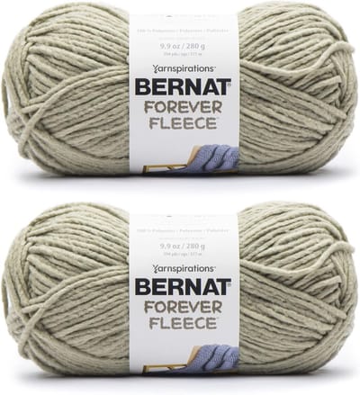 Fleece Garen - Zacht Garen - Breien Haken - Super Volumineus - 2x 280g - Groen