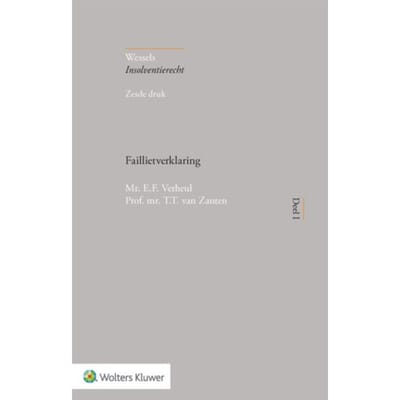 Faillietverklaring - E.F. Verheul