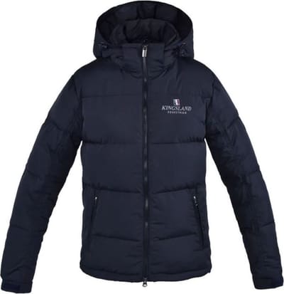Kingsland Classic Down Jacket Unisex Navy XS | Winterkleding ruiter