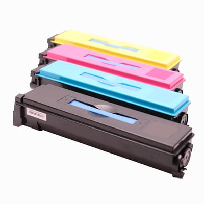 Set 4x ABC huismerk toner geschikt voor Kyocera TK-550 voor FS-C5200DN FSC5200DN FS C5200DN TK550 TK-550K TK-550C TK-550M TK-550Y