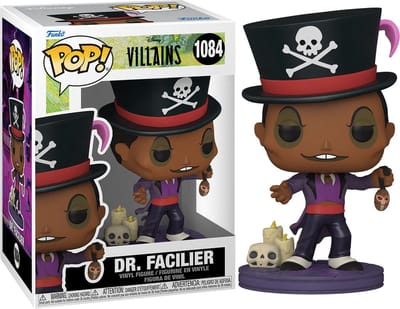 Funko The Princess And The Frog Verzamelfiguur Disney Villains POP! Doctor Facilier 9 cm Multicolours