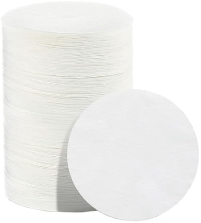 Dailygoods - 600 Stuks Ongebleekt Natuurlijk Papier - Koffiefilters 53 mm