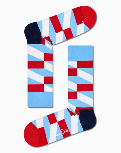 Happy Socks JFO01-4300 Jumbo Filled Optic Sock 36-40