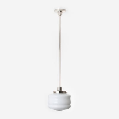 Hanglamp Bakery 20's Nikkel - Art Deco Trade