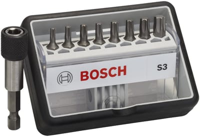 Bosch - 8+1-delige Robust Line bitset S Extra Hard 25 mm, 8+1-delig