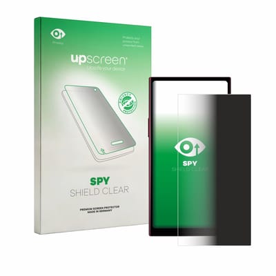 upscreen - privacy screenprotector voor Hiby R8 II - Folie Beschermfolie Blauwlichtfilter