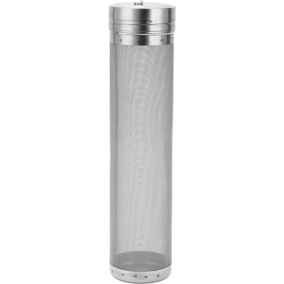 Filtre à bière maison en acier inoxydable 50 mesh Filtre de brassage Baril Outil utile pour les fûts white