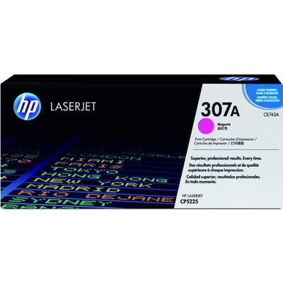 HP CE743A nr. 307A toner cartridge magenta (origineel)